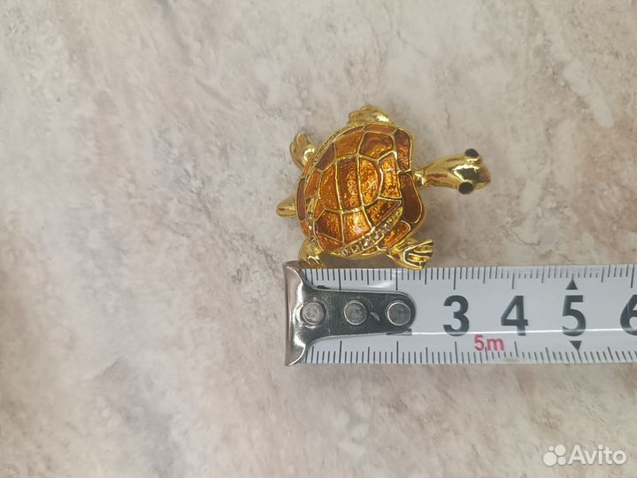 Брошь булавка морская черепаха