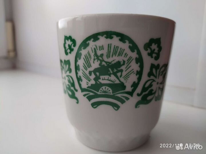 Бокал с символикой Башкортостан