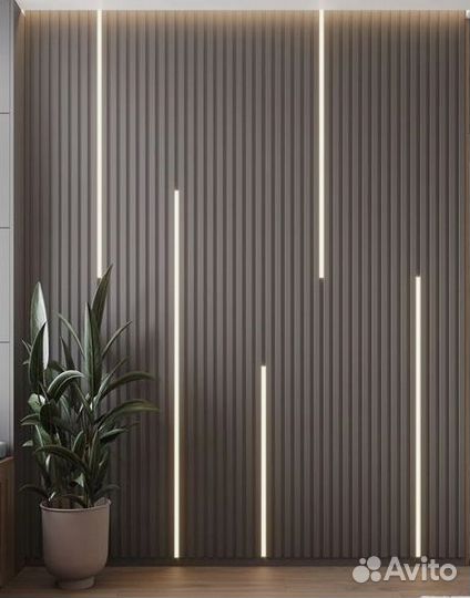 Декоративные рейки для стен