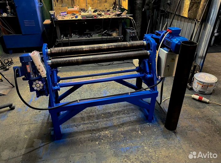 Вальцы трехвалковые листогибочные