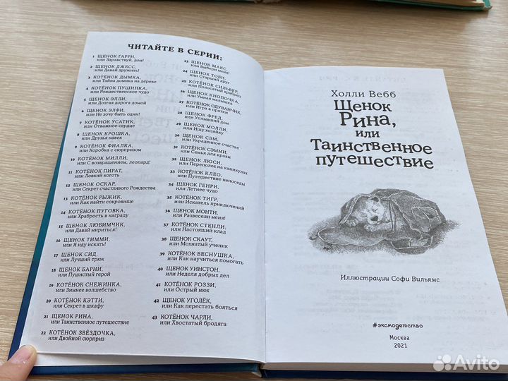 Книга Щенок Рина и Таинственное путешествие