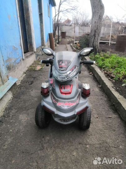 Детский электромобиль мотоцикл