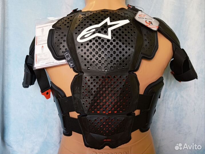 Защита тела Alpinestars A-10 V2 (XS/S,M/L,XL/2XL)