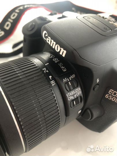Фотоаппарат зеркальный Canon EOS 650D