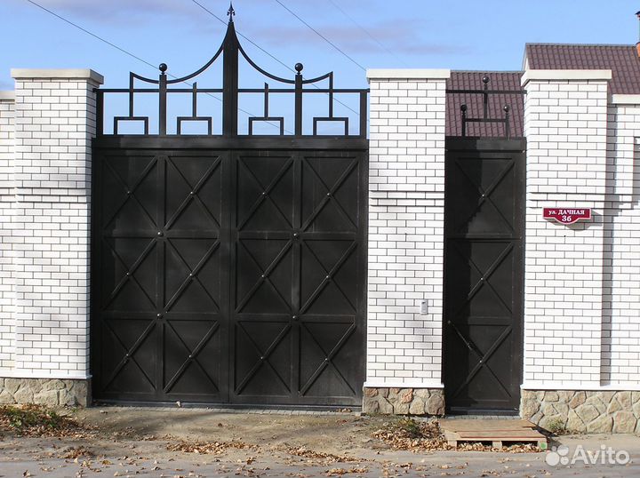 Двери металлические,калитки гаражные забор ворота