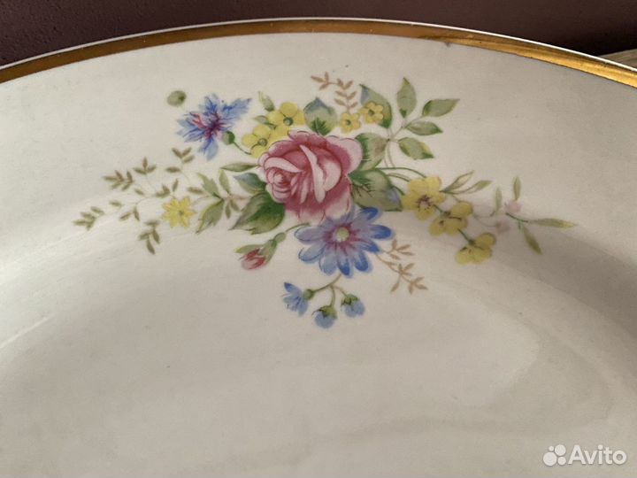 Огромная тарелка Дулево