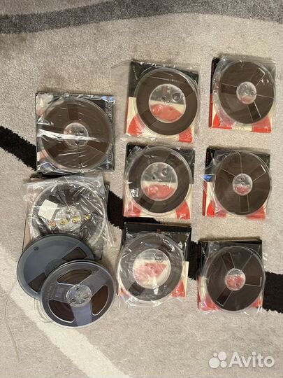 Катушки, бобины,магнитная лента sony