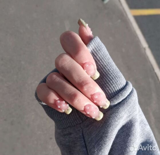 Наращивание, покрытие гель лак