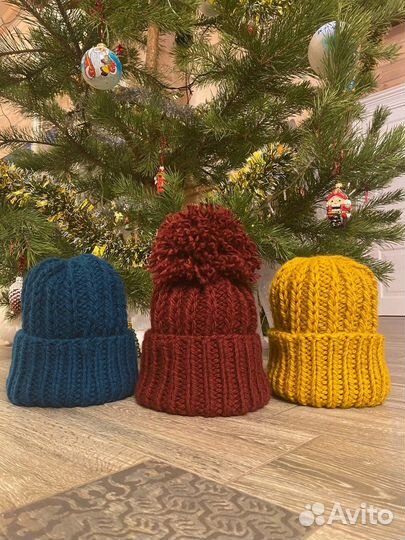 Шапка вязаная