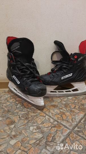 Хоккейные коньки бауэр на размер 36-37