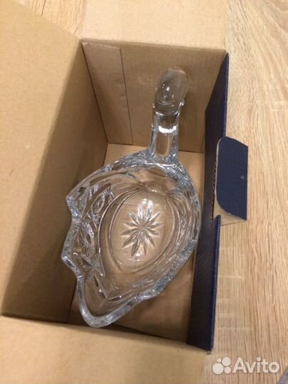 Конфетница - Лебедь 18 см