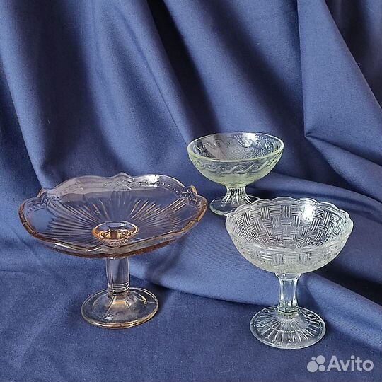 Вазочки конфетницы креманки Винтаж