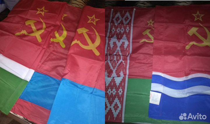 Флаги союзных республик СССР