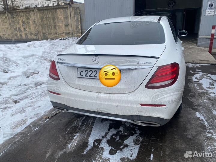 Спойлер новый AMG Mercedes W213 E class