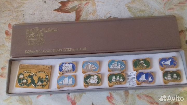 Наборы значков кораблей