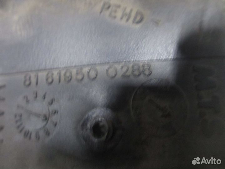 Патрубок отопителя салона MAN 81619500288