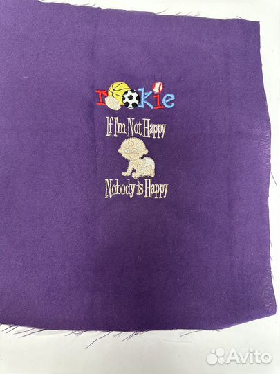 Машинная вышивка на одежде