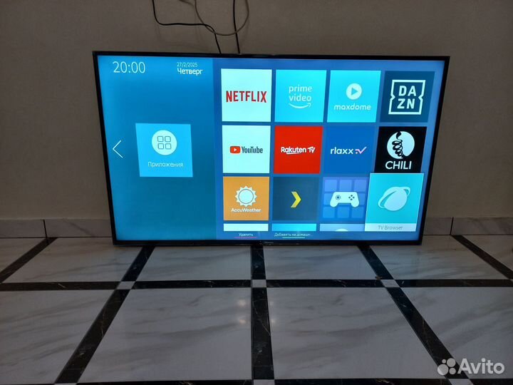 Телевизор SMART tv 55 дюймов