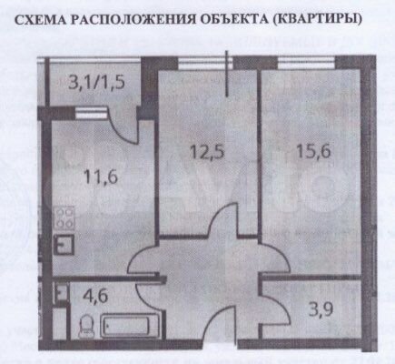 2-к. квартира, 58 м², 18/25 эт.