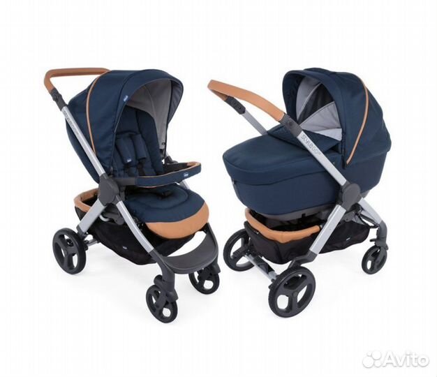 Коляска 2 в 1 Chicco DUO stylego UP crossover
