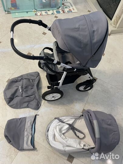 Коляска 2 в 1 Verdi надувные колёса