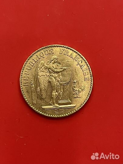 Золотая монета 6,45