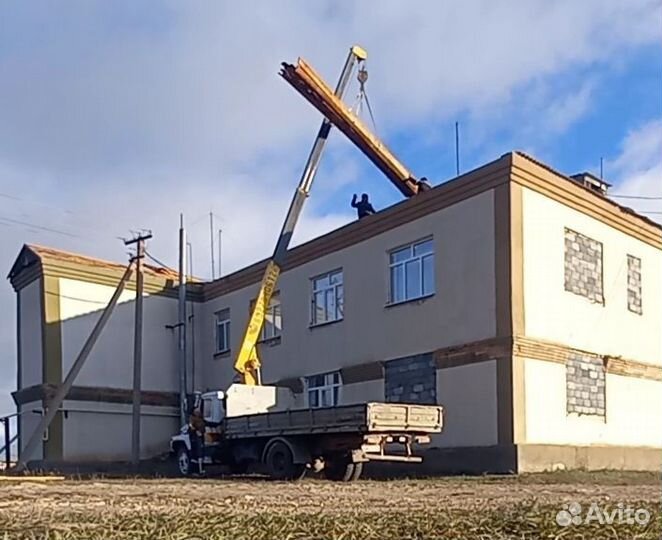 Аренда и услуги манипулятора, стрела 3 т, борт 4.5 т, 5.1 м