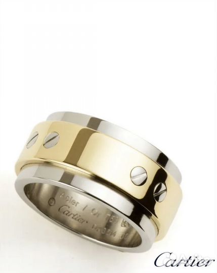 Мужское кольцо cartier