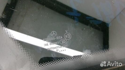 Стекло кузова боковое заднее правое mercedes benz