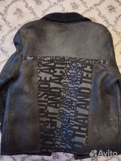 Дубленка натуральная мужская тото 44 размер