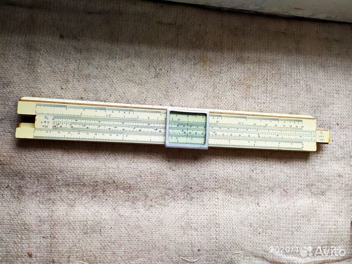 Линейка логарифмическая 1951 г., СССР