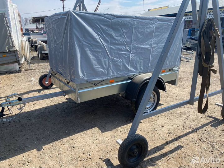 Прицеп с тентом 108 см. Дачный. Есть запчасти