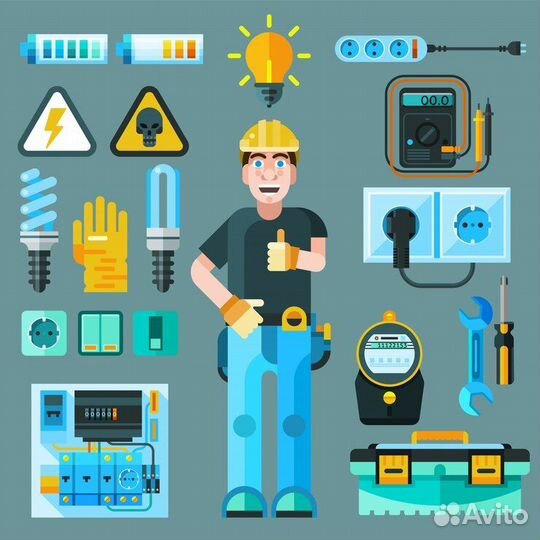 Работа электромонтажника