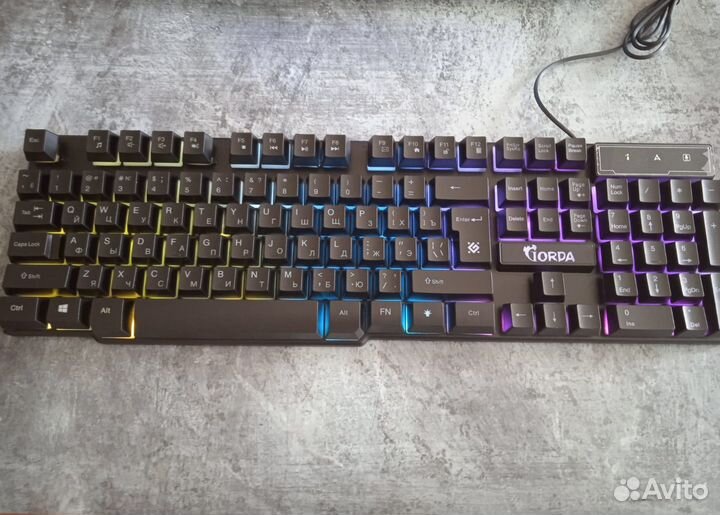 Игровая клавиатура Defender Gorda GK-210L