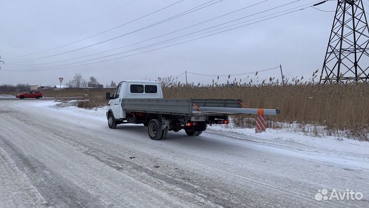 Грузоперевозки открытый борт газель до 6 метров