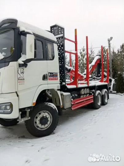 Лесовоз (сортиментовоз) Shacman X3000 с КМУ Велмаш-С, 2024