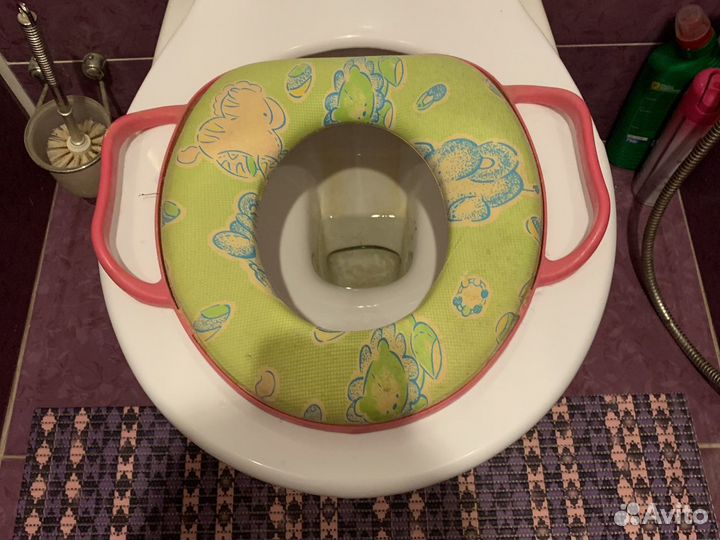 Сидушка на унитаз детская