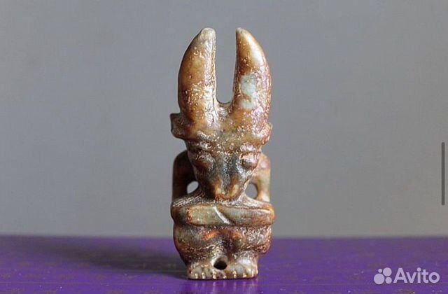 Древний предмет Бог Солнца Нефрит Хуншань