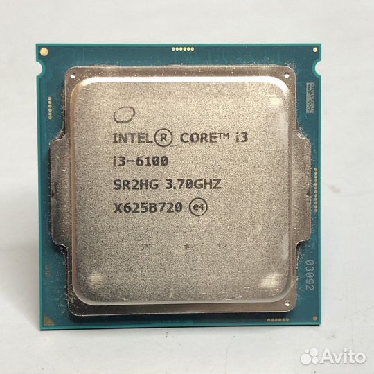 Процессор Intel Core i3-6100 LGA1151, 2 x 3700 мгц