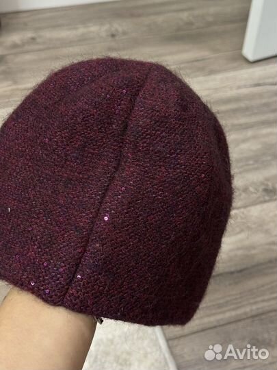 Шапка женская шерсть мохер