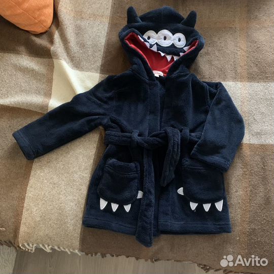 Детский махровый халат