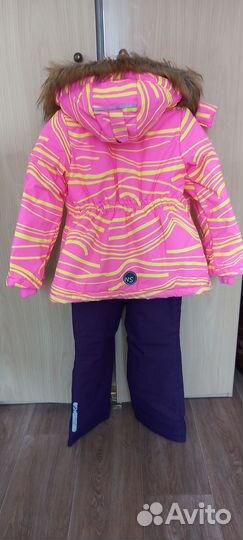 Зимний костюм для девочки 128