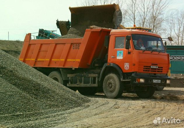 Щебень гравийный 5-20