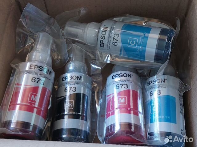 Чернила для принтера epson