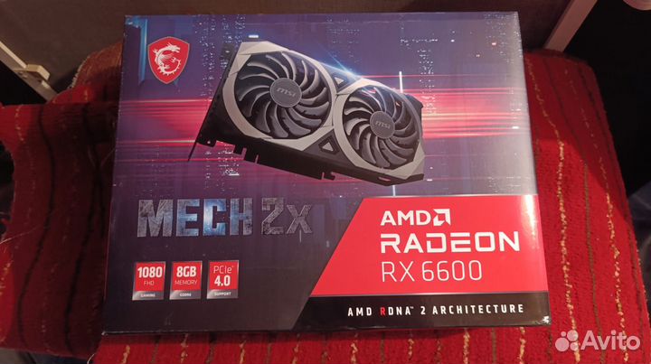 MSI mech Radeon RX6600