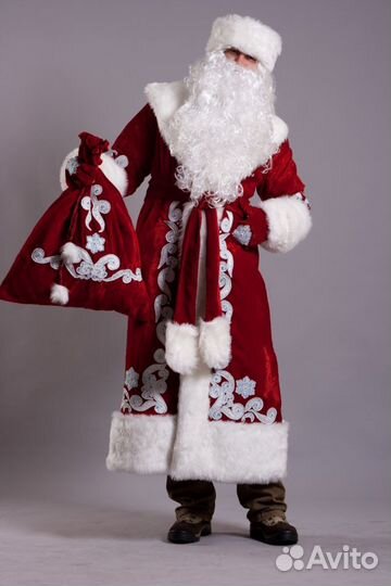 Костюм деда мороза и снегурочки. Доставка
