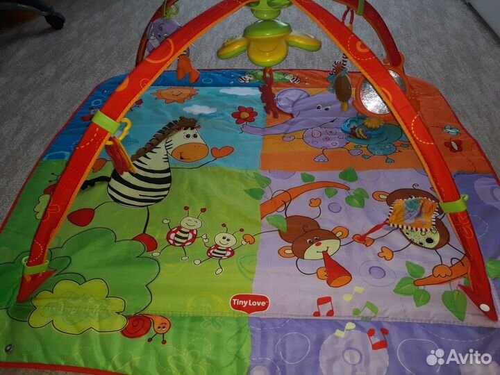 Развивающий коврик Tiny Love Разноцветное сафари