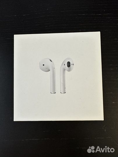 Коробка от оригинальных наушников apple airpods