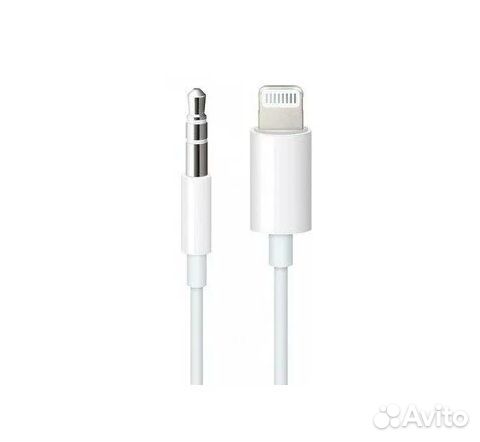 Переходник Lightning 3 5 белый