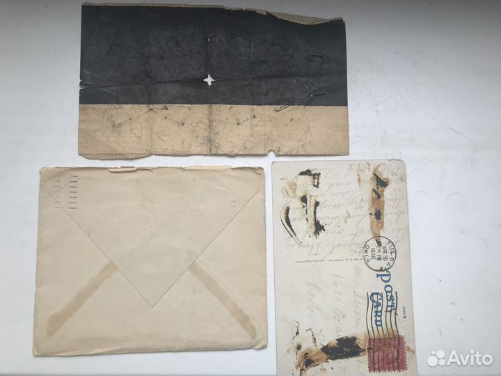 Марки США. Закладная на бирже. Открытка и конверт